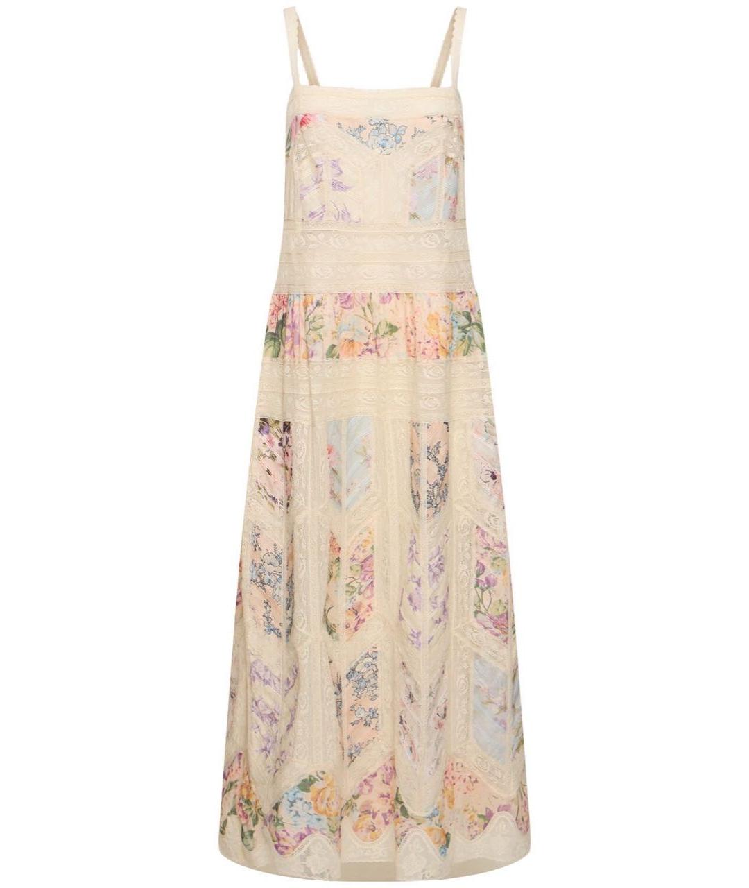 ZIMMERMANN Бежевое коктейльное платье, фото 4