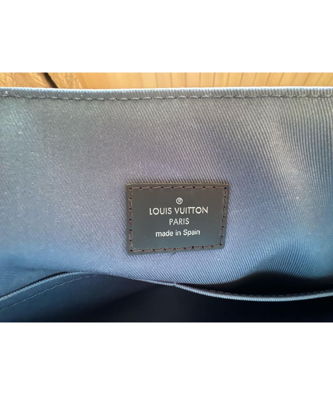 LOUIS VUITTON Черная сумка на плечо, фото 6