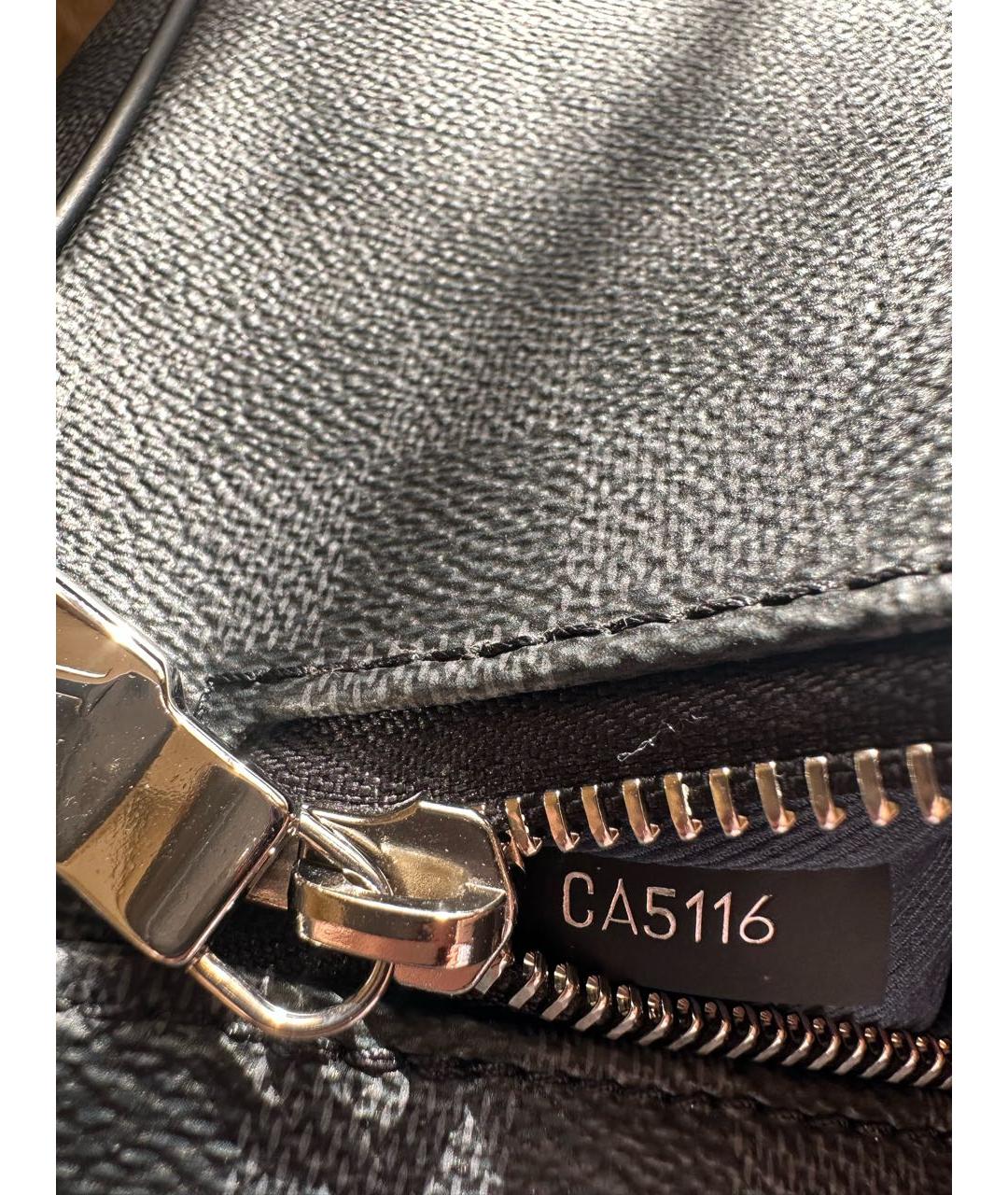 LOUIS VUITTON Черная сумка на плечо, фото 8