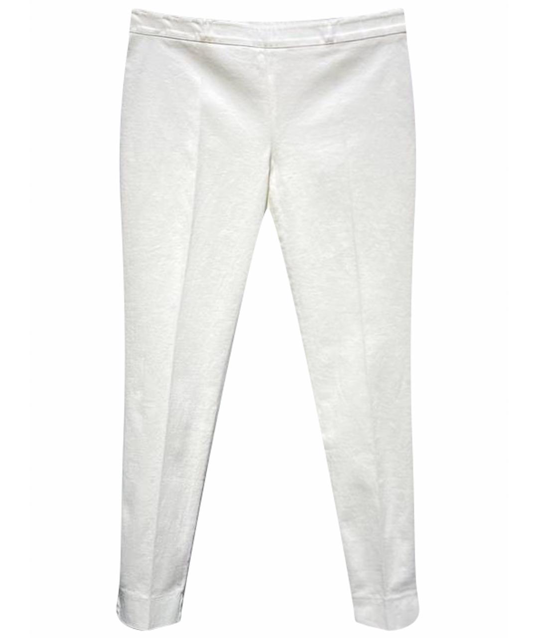 EMILIO PUCCI Белые брюки узкие, фото 1