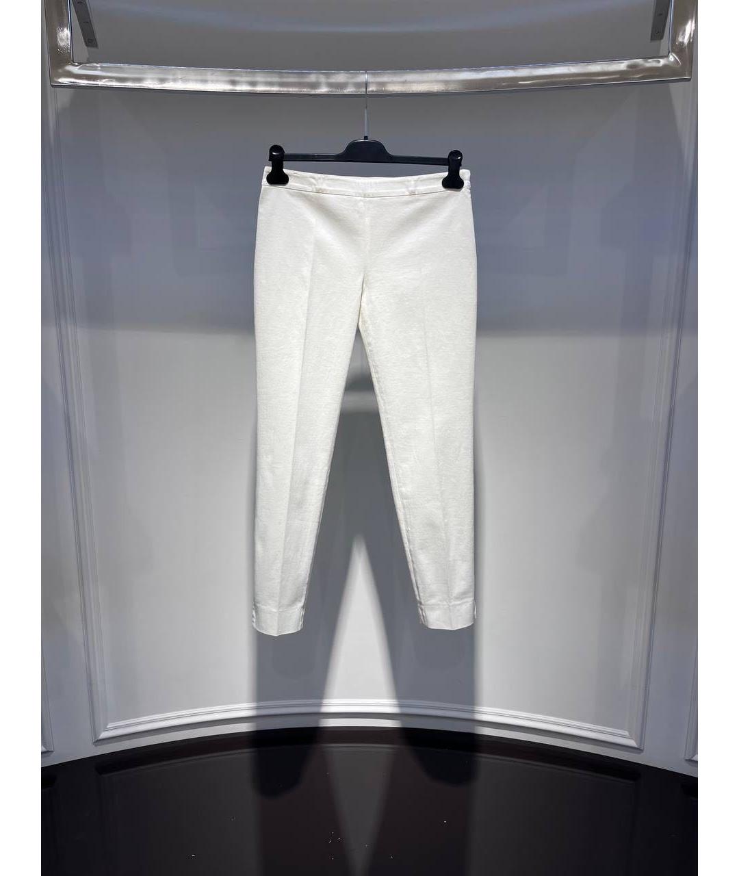 EMILIO PUCCI Белые брюки узкие, фото 3