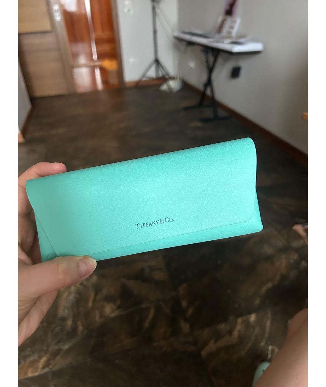 TIFFANY&CO Серебряные металлические солнцезащитные очки, фото 5