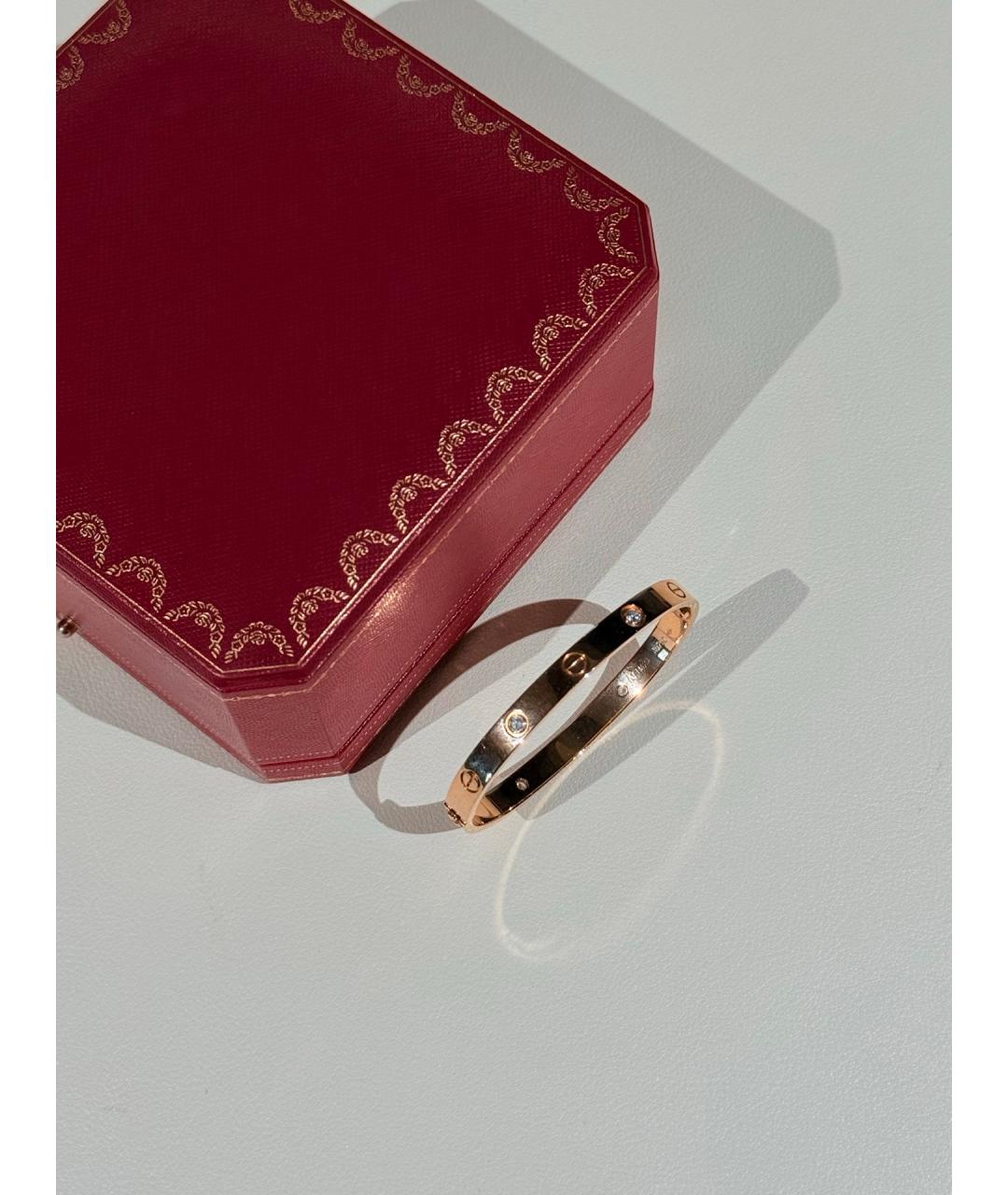 CARTIER Золотой браслет из розового золота, фото 4