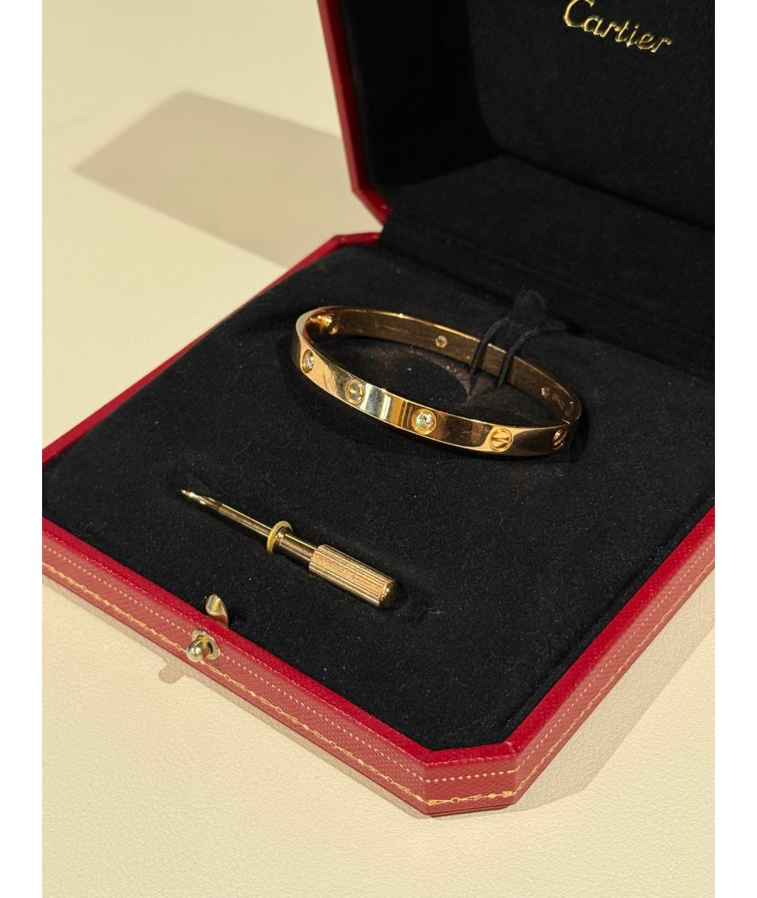 CARTIER Золотой браслет из розового золота, фото 3