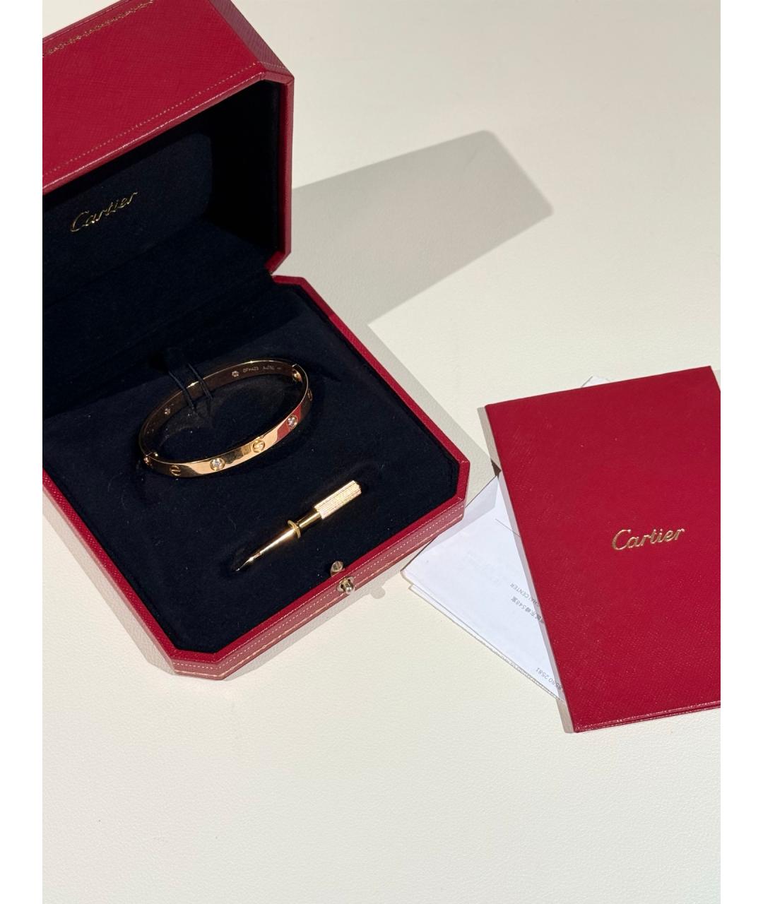 CARTIER Золотой браслет из розового золота, фото 2