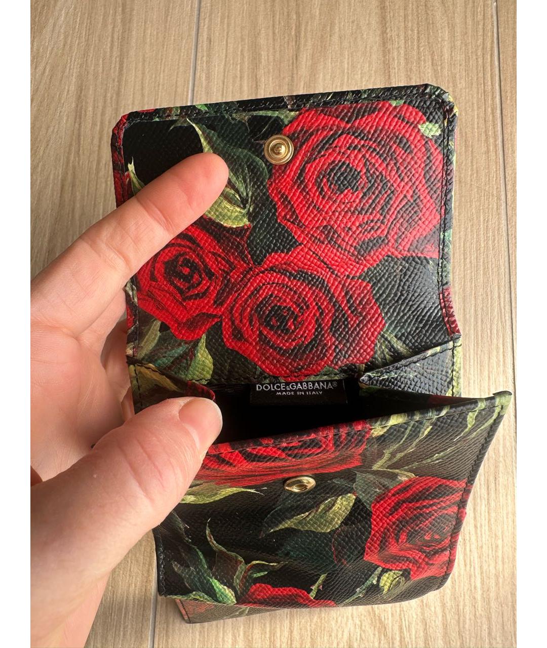 DOLCE&GABBANA Мульти кожаный кошелек, фото 5