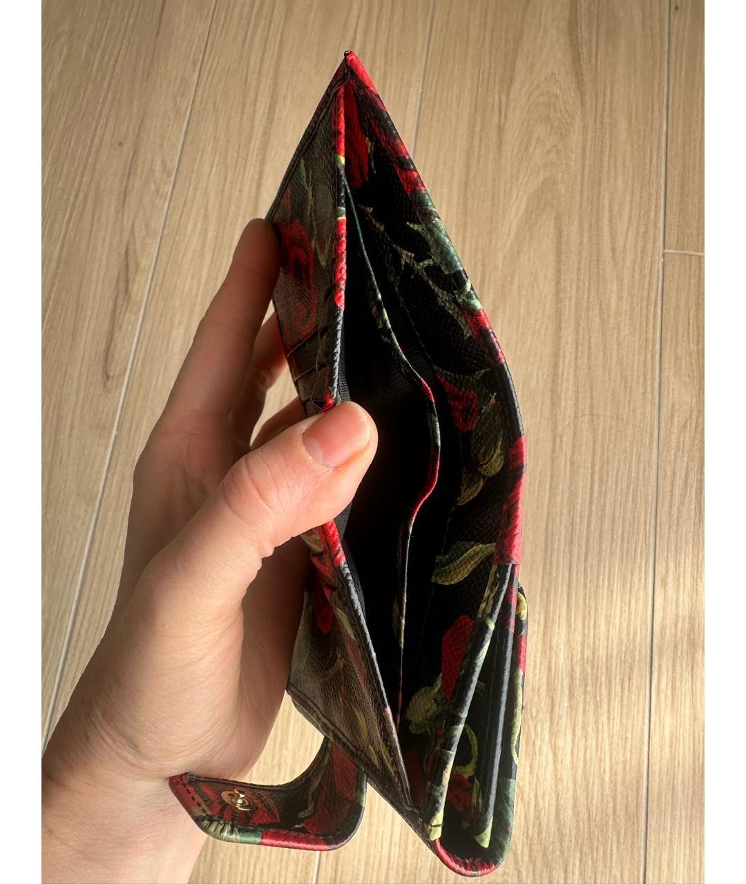 DOLCE&GABBANA Мульти кожаный кошелек, фото 4