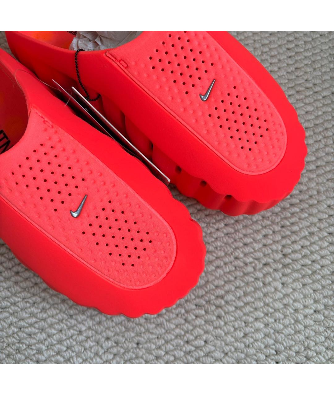 NIKE Оранжевое слипоны, фото 4