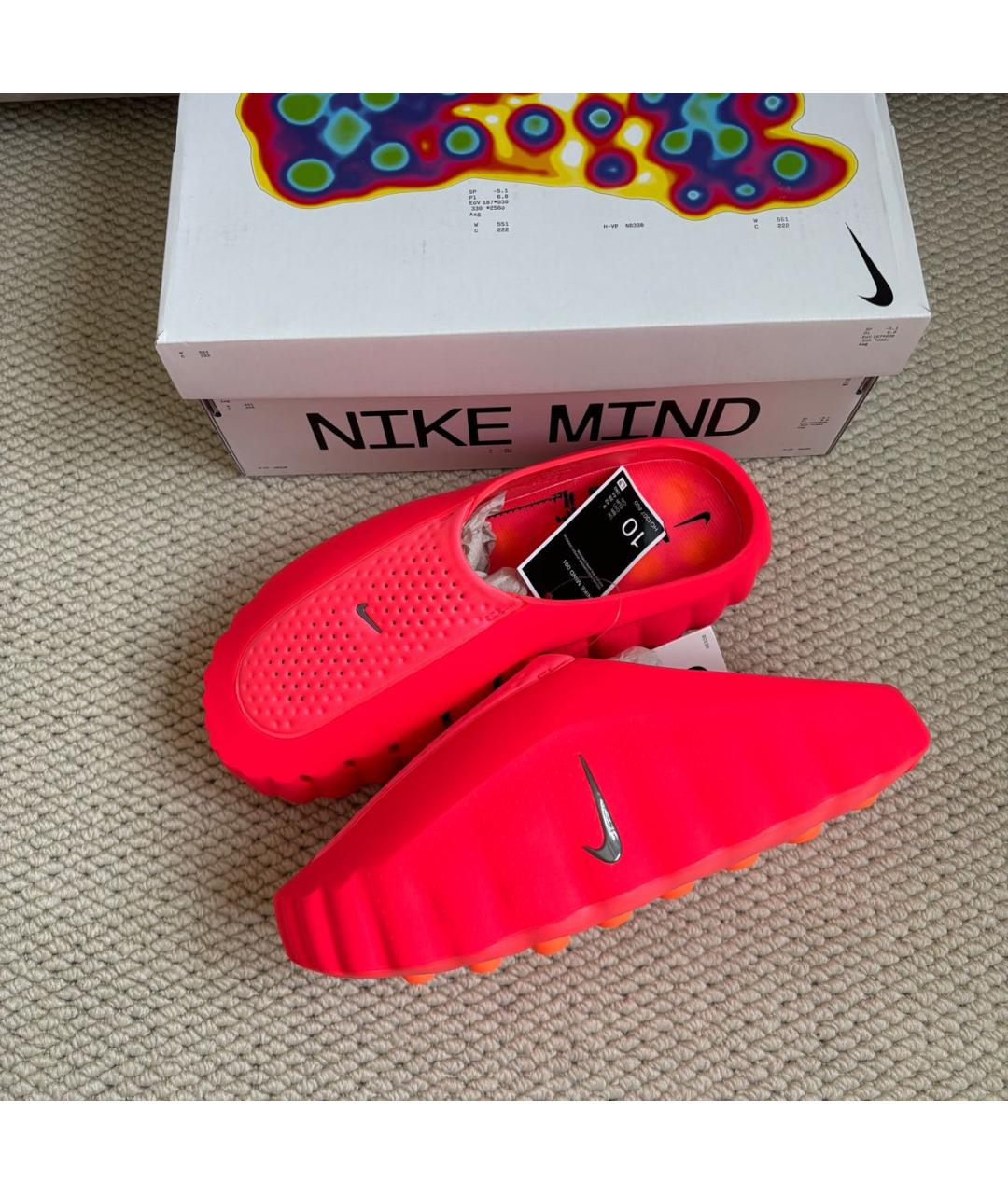 NIKE Оранжевое слипоны, фото 9