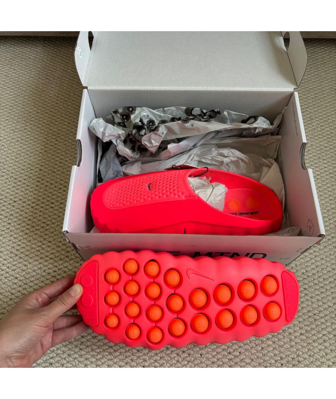 NIKE Оранжевое слипоны, фото 2