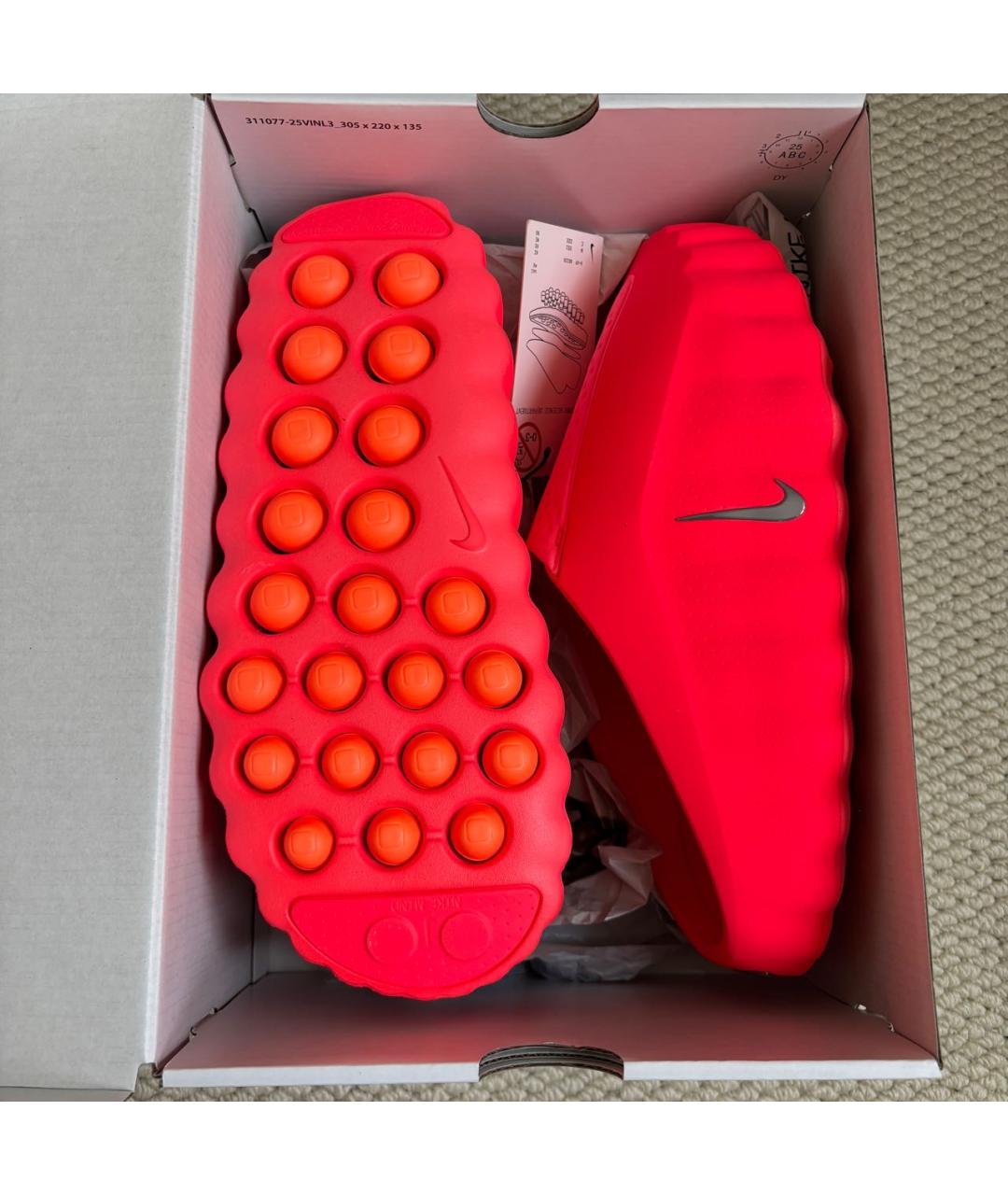 NIKE Оранжевое слипоны, фото 8