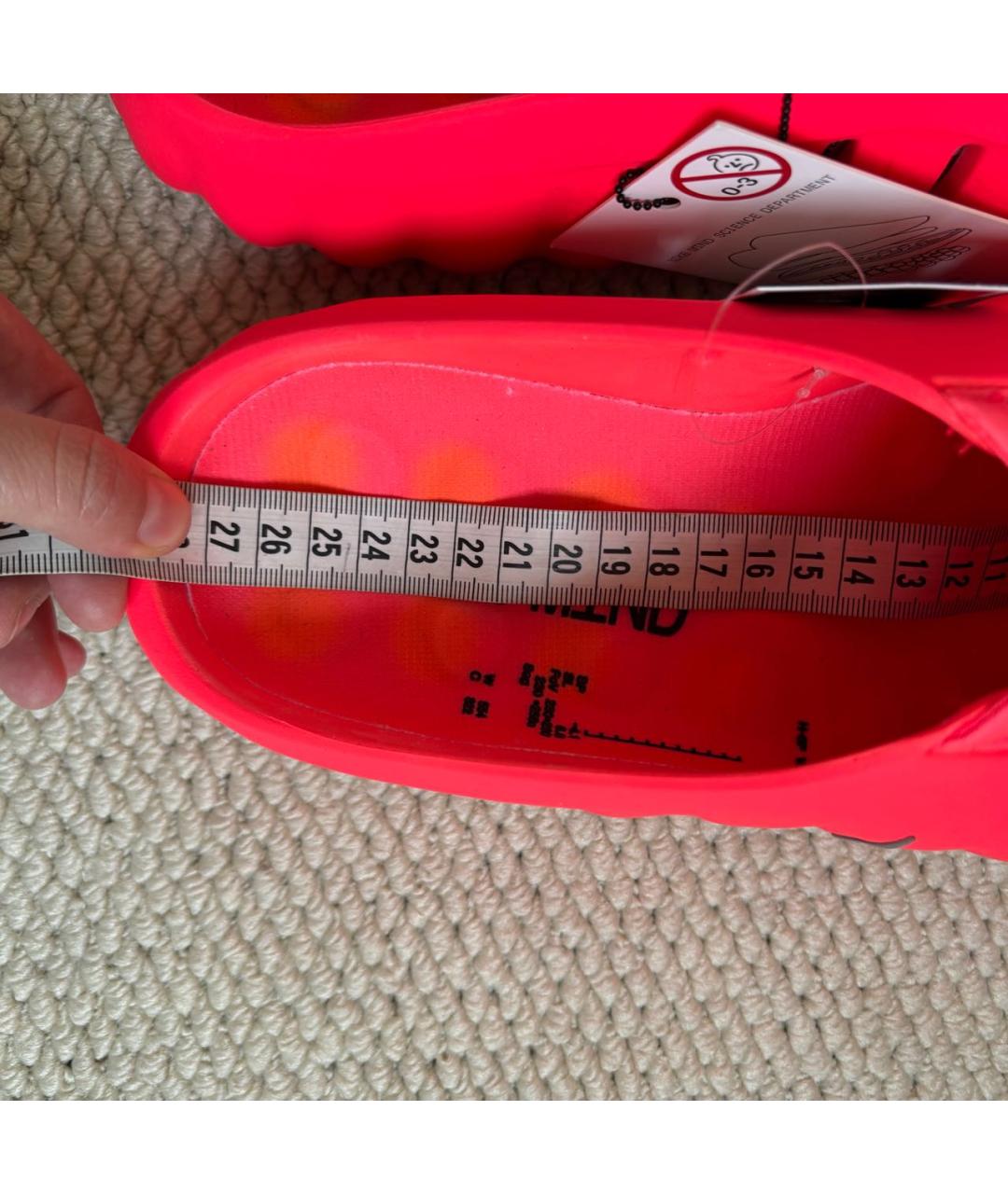 NIKE Оранжевое слипоны, фото 5