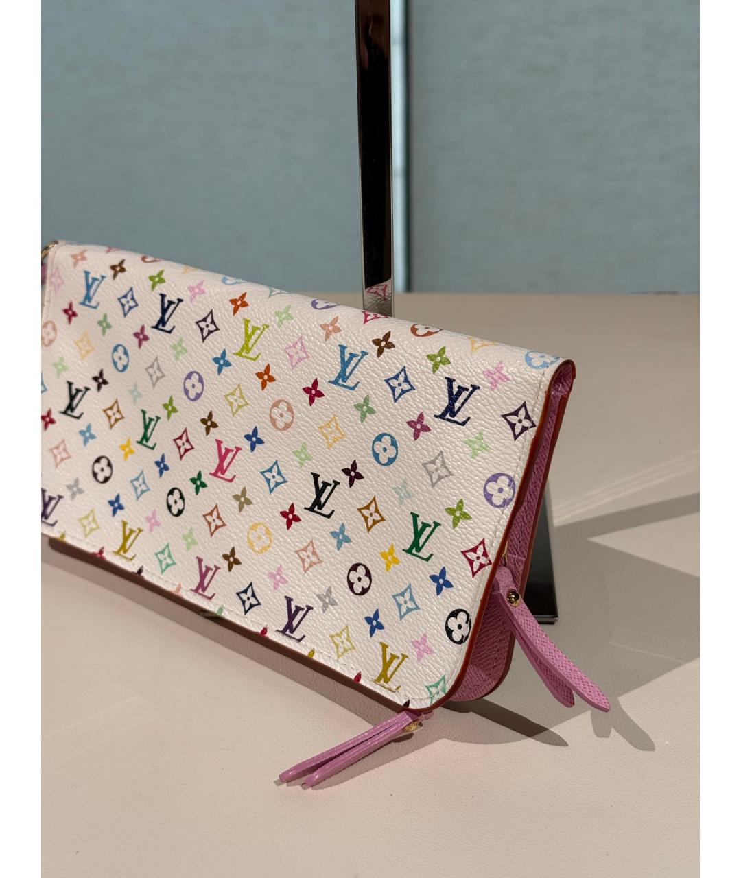 LOUIS VUITTON Белый кошелек, фото 2