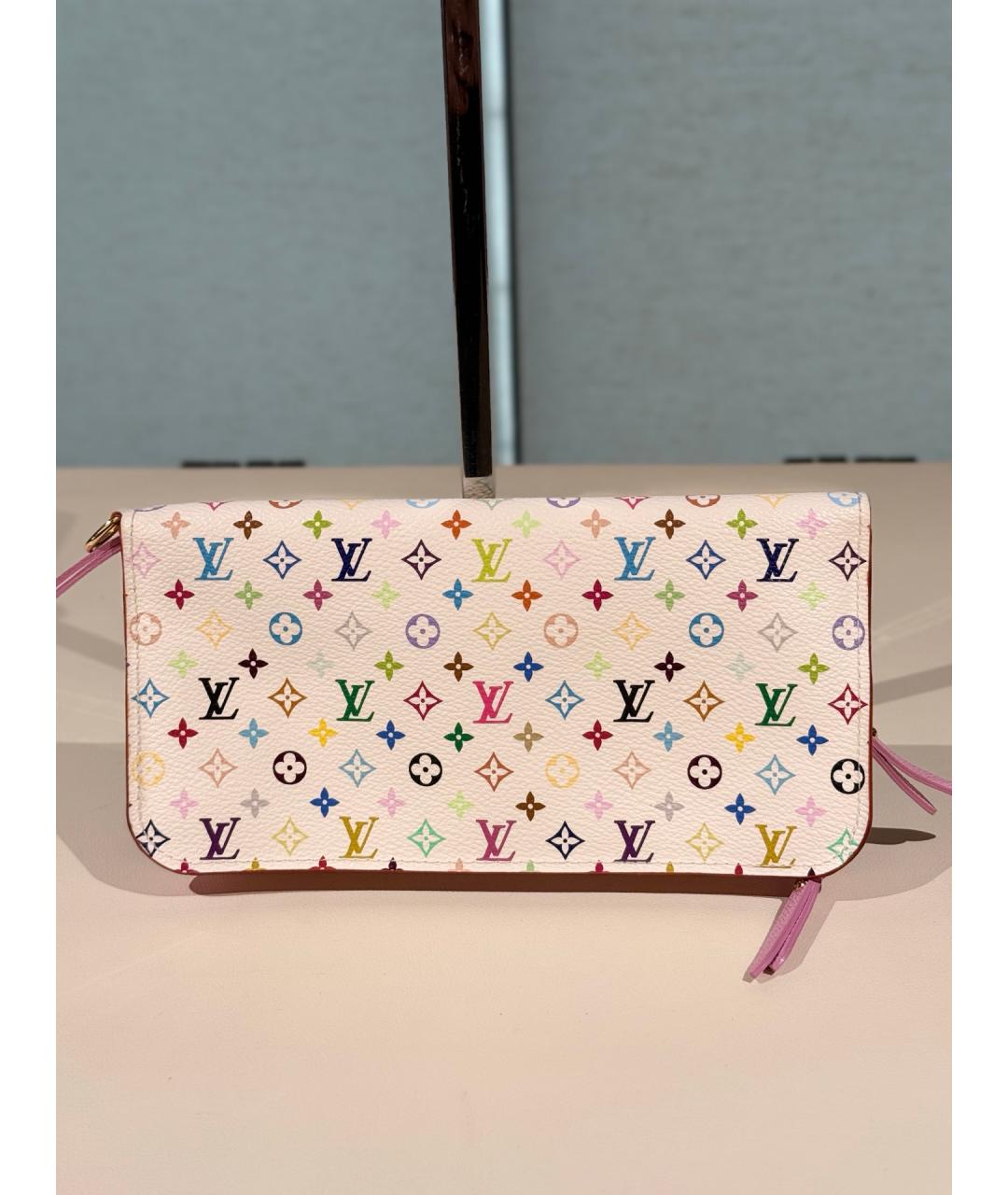 LOUIS VUITTON Белый кошелек, фото 7