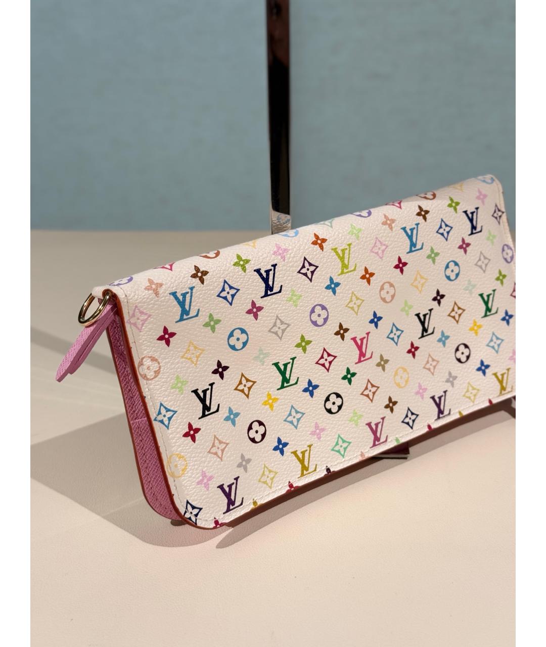 LOUIS VUITTON Белый кошелек, фото 3