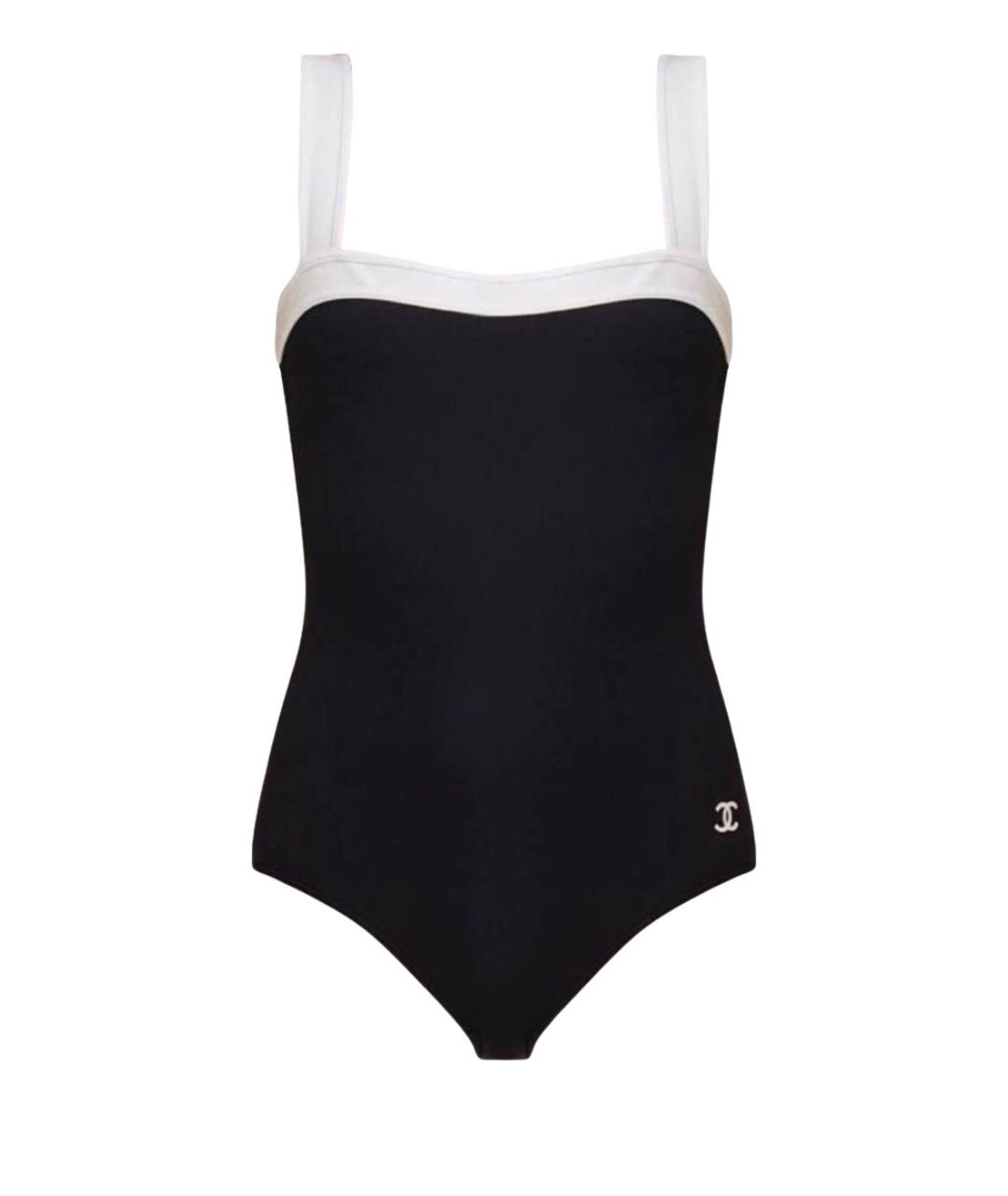 CHANEL Черный купальник, фото 1