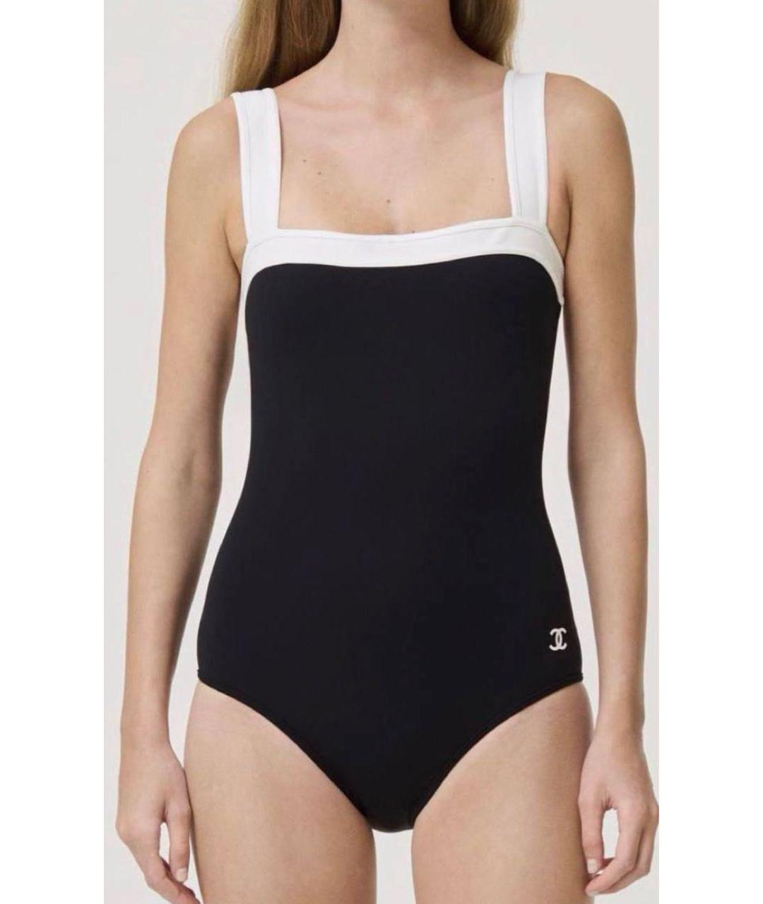 CHANEL Черный купальник, фото 3