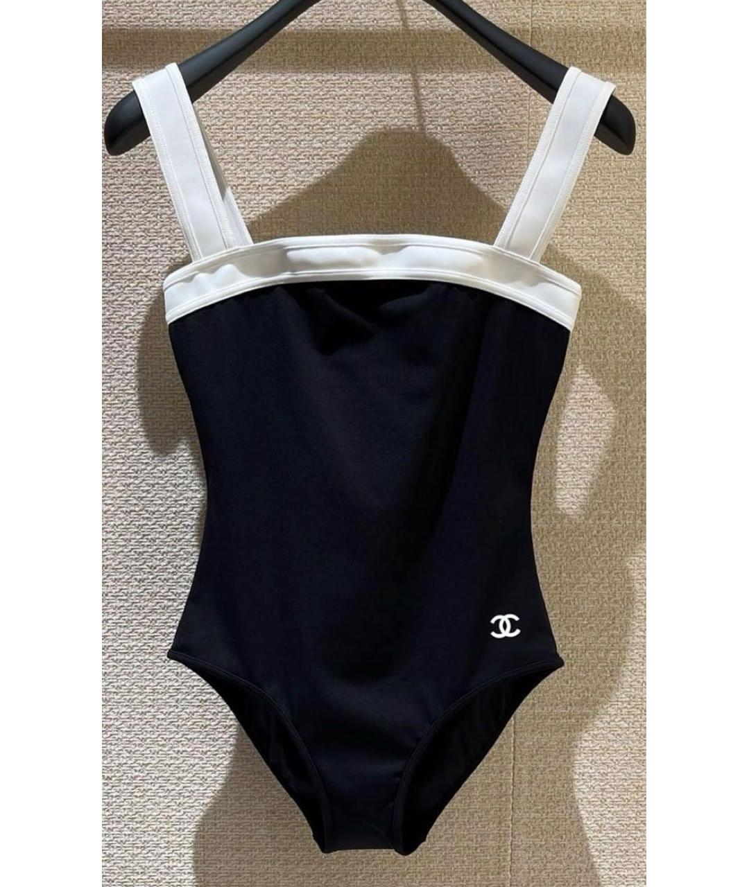 CHANEL Черный купальник, фото 2