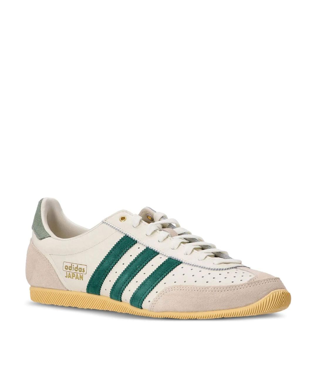 ADIDAS Белые кожаные кеды, фото 2