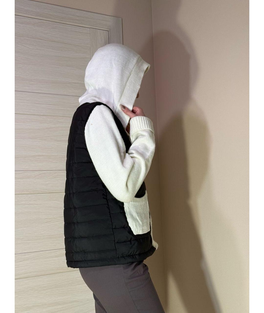 TWIN-SET Черный хлопковый кардиган, фото 6