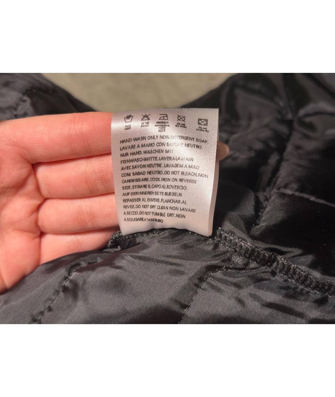 TWIN-SET Черный хлопковый кардиган, фото 8