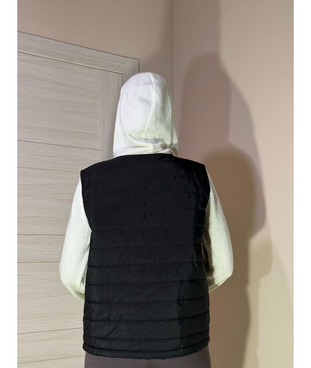 TWIN-SET Черный хлопковый кардиган, фото 2