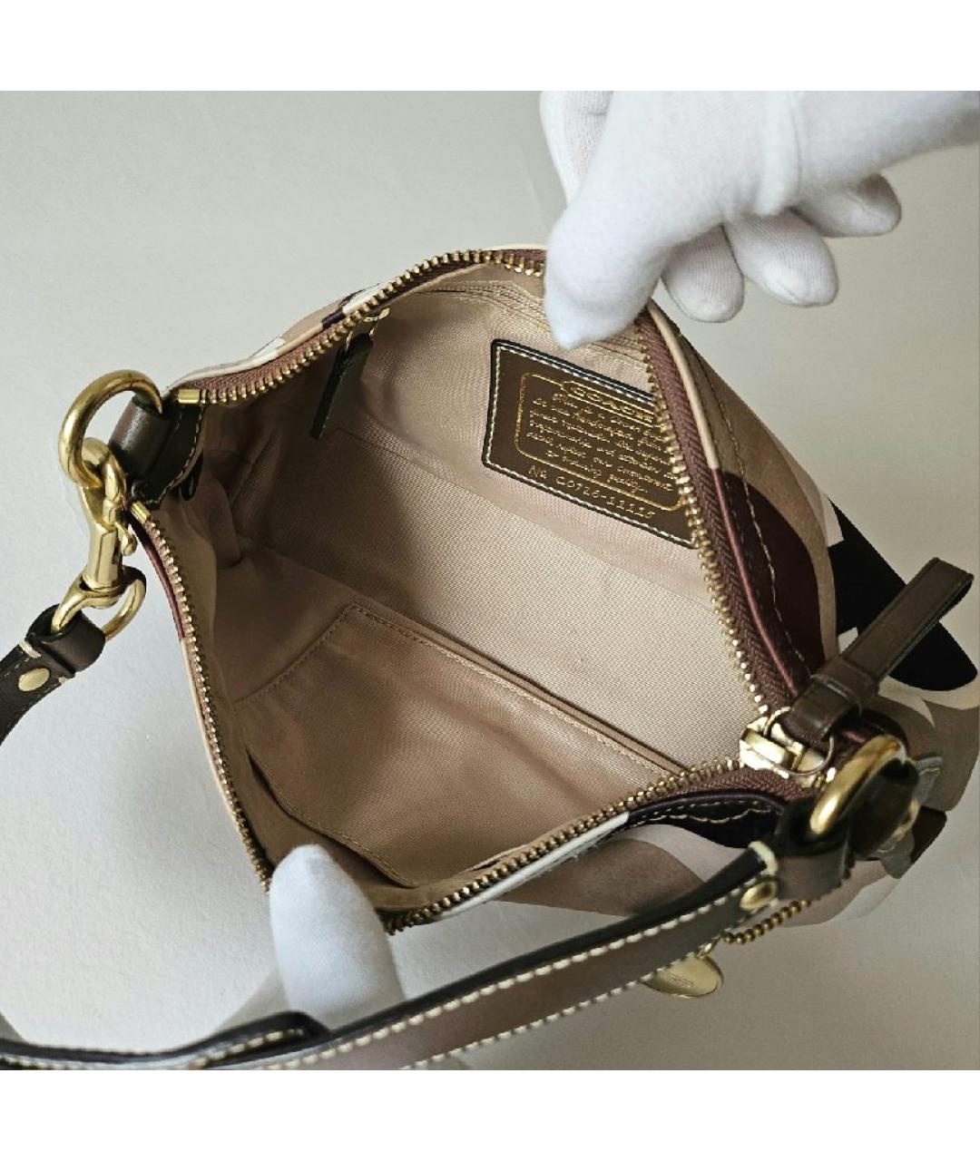 COACH Мульти тканевая сумка через плечо, фото 3