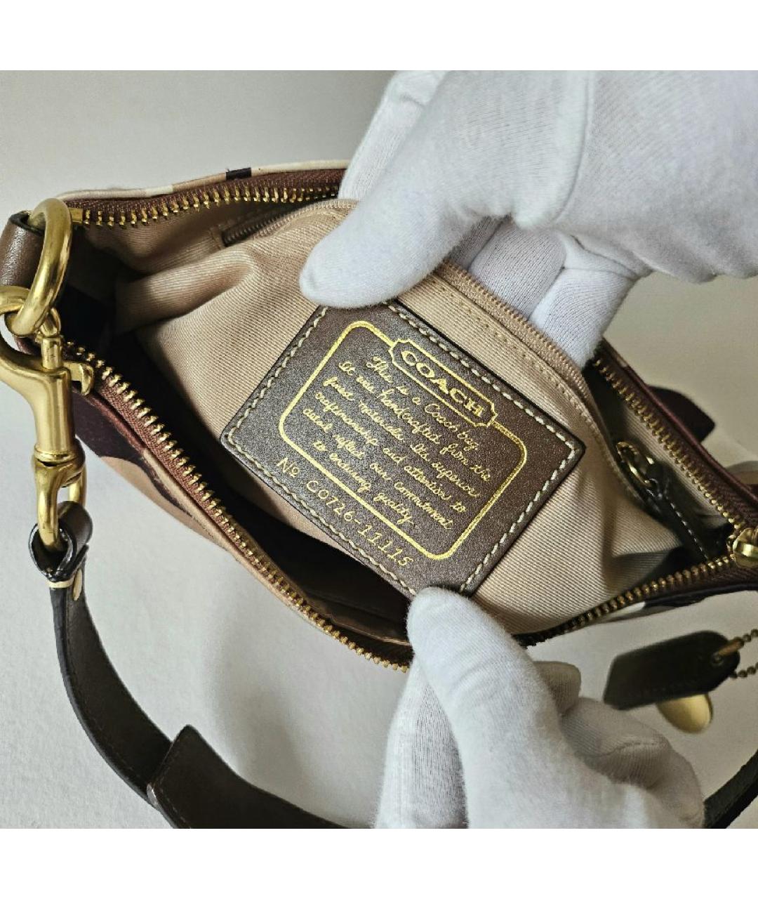 COACH Мульти тканевая сумка через плечо, фото 5