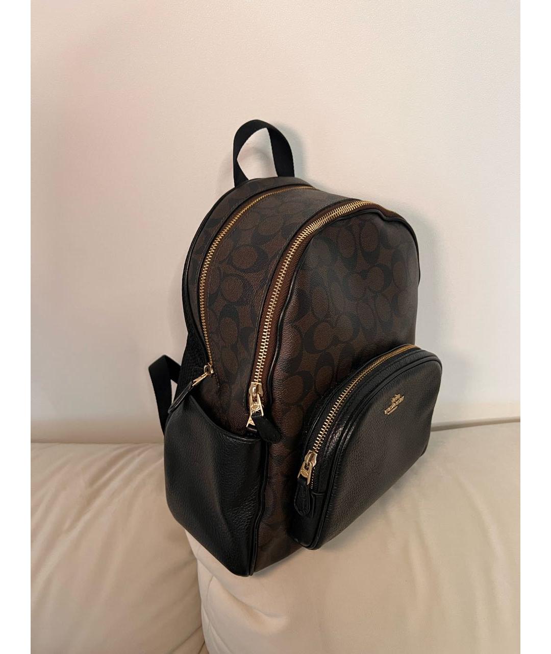 COACH Коричневый рюкзак, фото 2