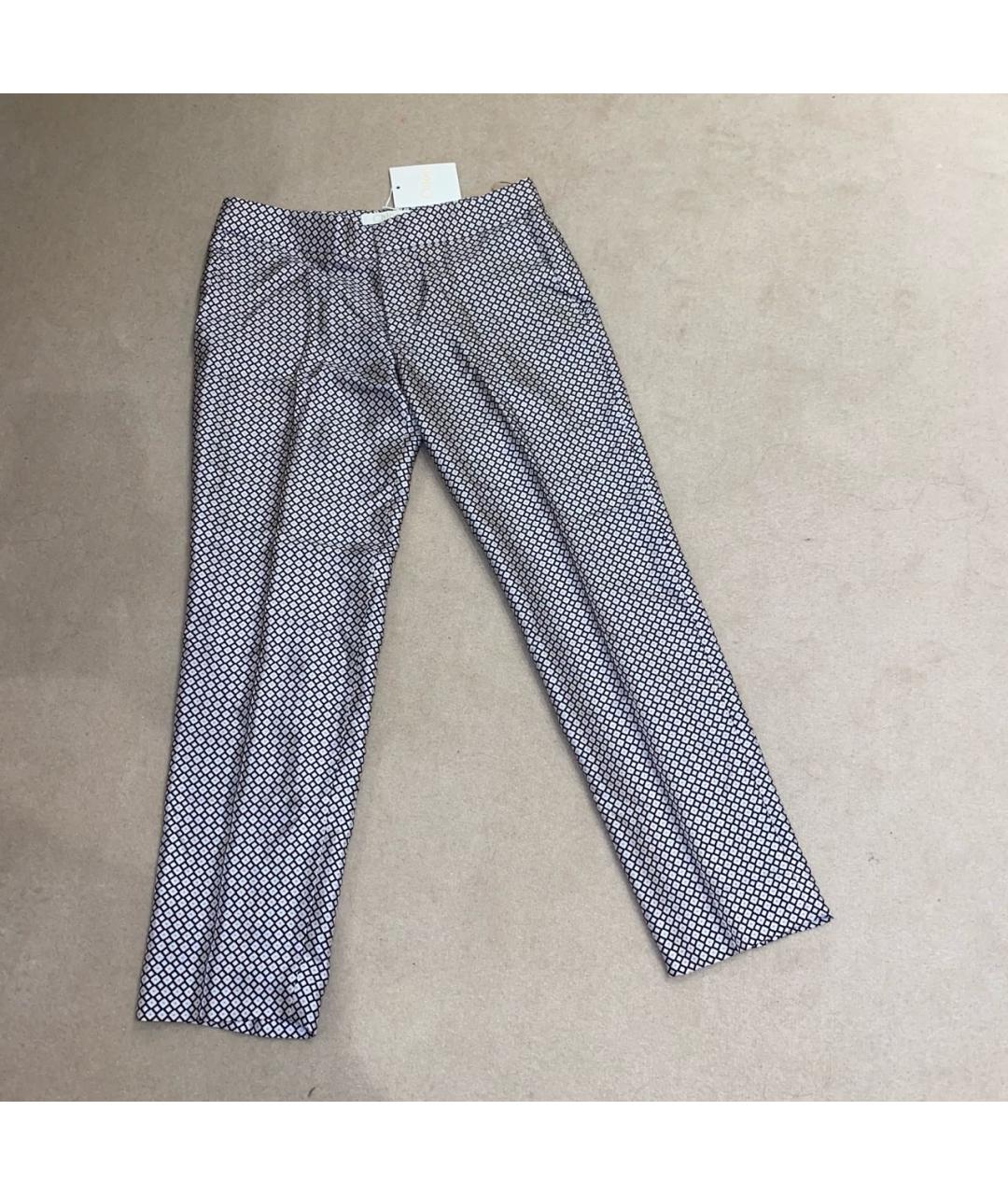 CHLOE Мульти шелковые брюки узкие, фото 6