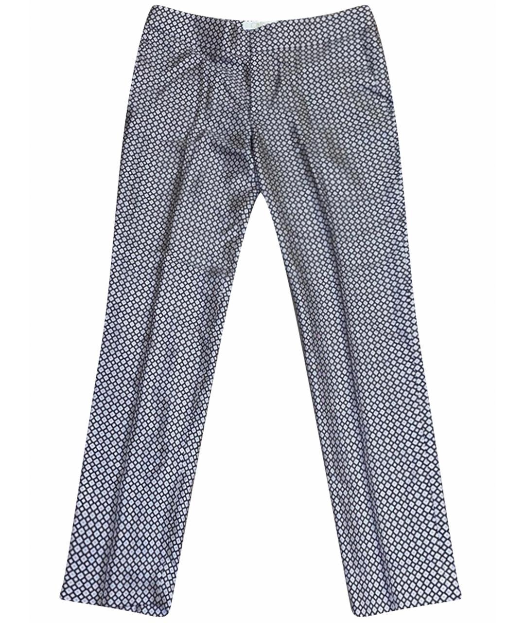 CHLOE Мульти шелковые брюки узкие, фото 1