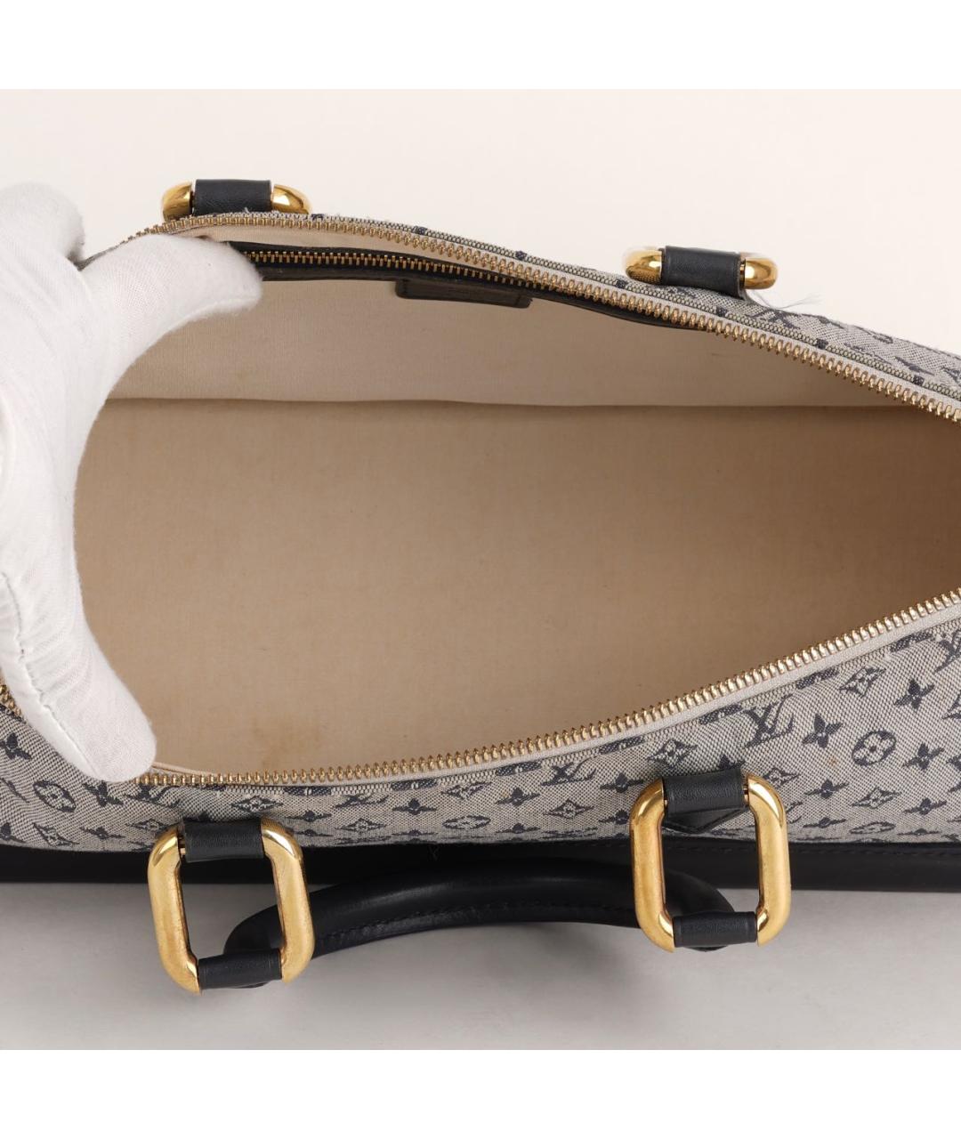 LOUIS VUITTON Жаккардовая сумка с короткими ручками, фото 6