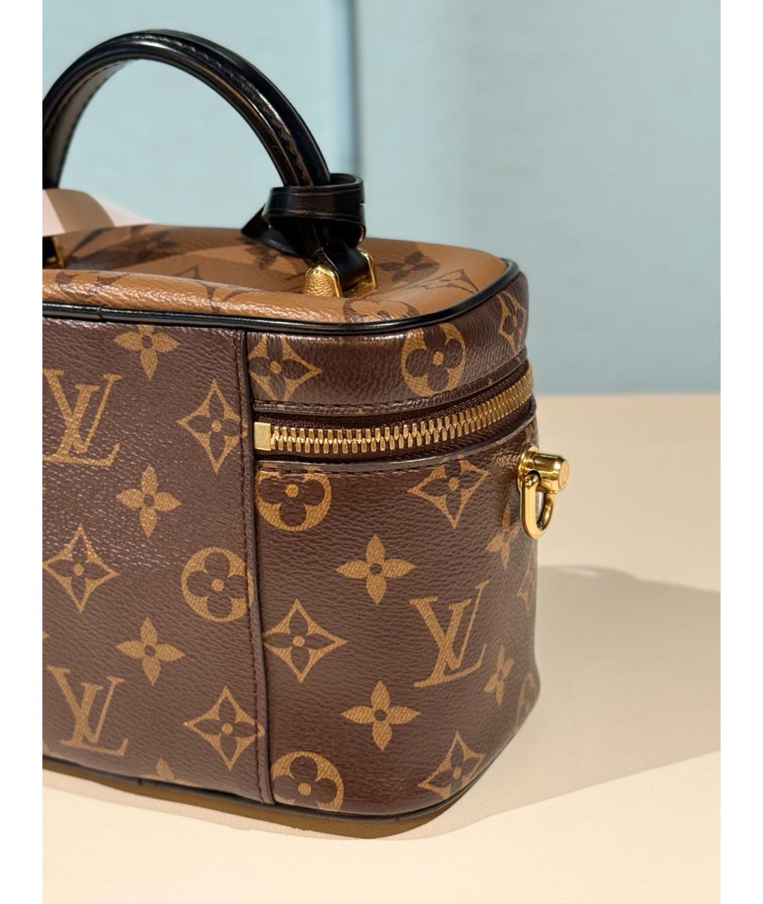 LOUIS VUITTON Коричневая сумка через плечо, фото 6