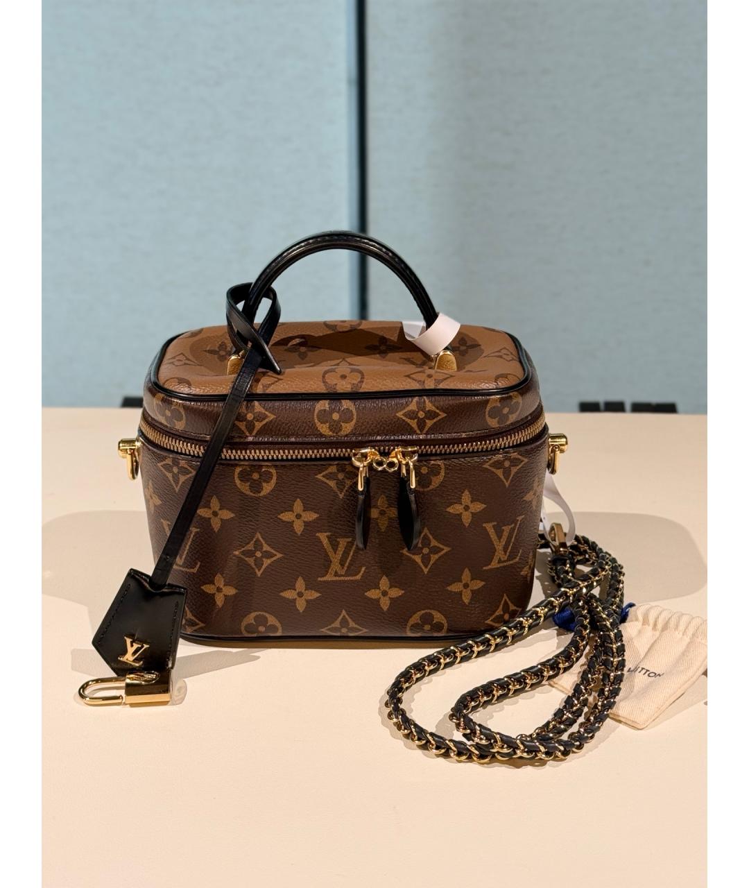 LOUIS VUITTON Коричневая сумка через плечо, фото 10