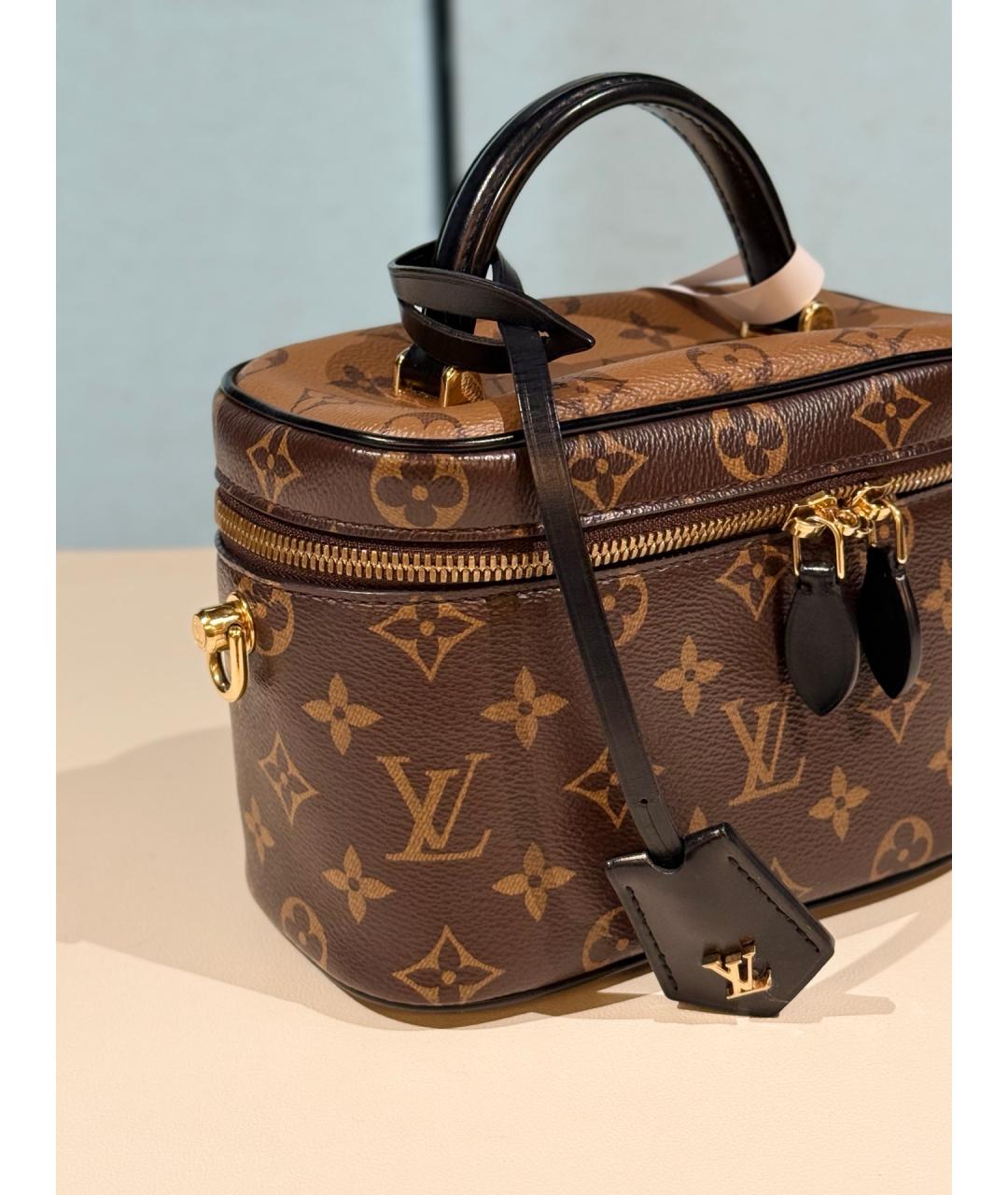 LOUIS VUITTON Коричневая сумка через плечо, фото 4