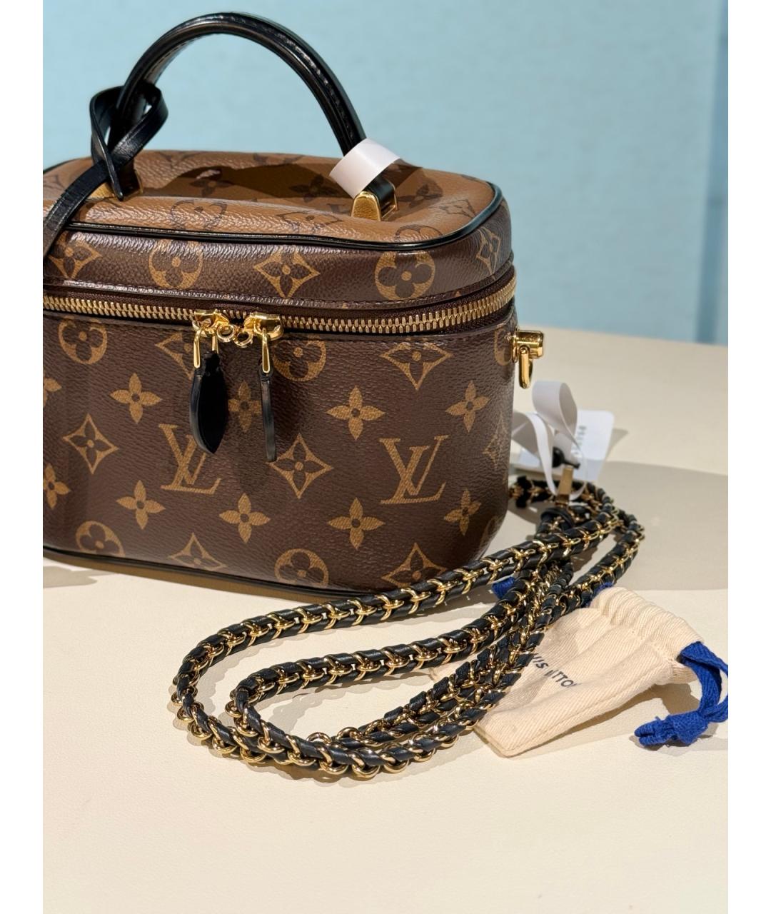 LOUIS VUITTON Коричневая сумка через плечо, фото 2