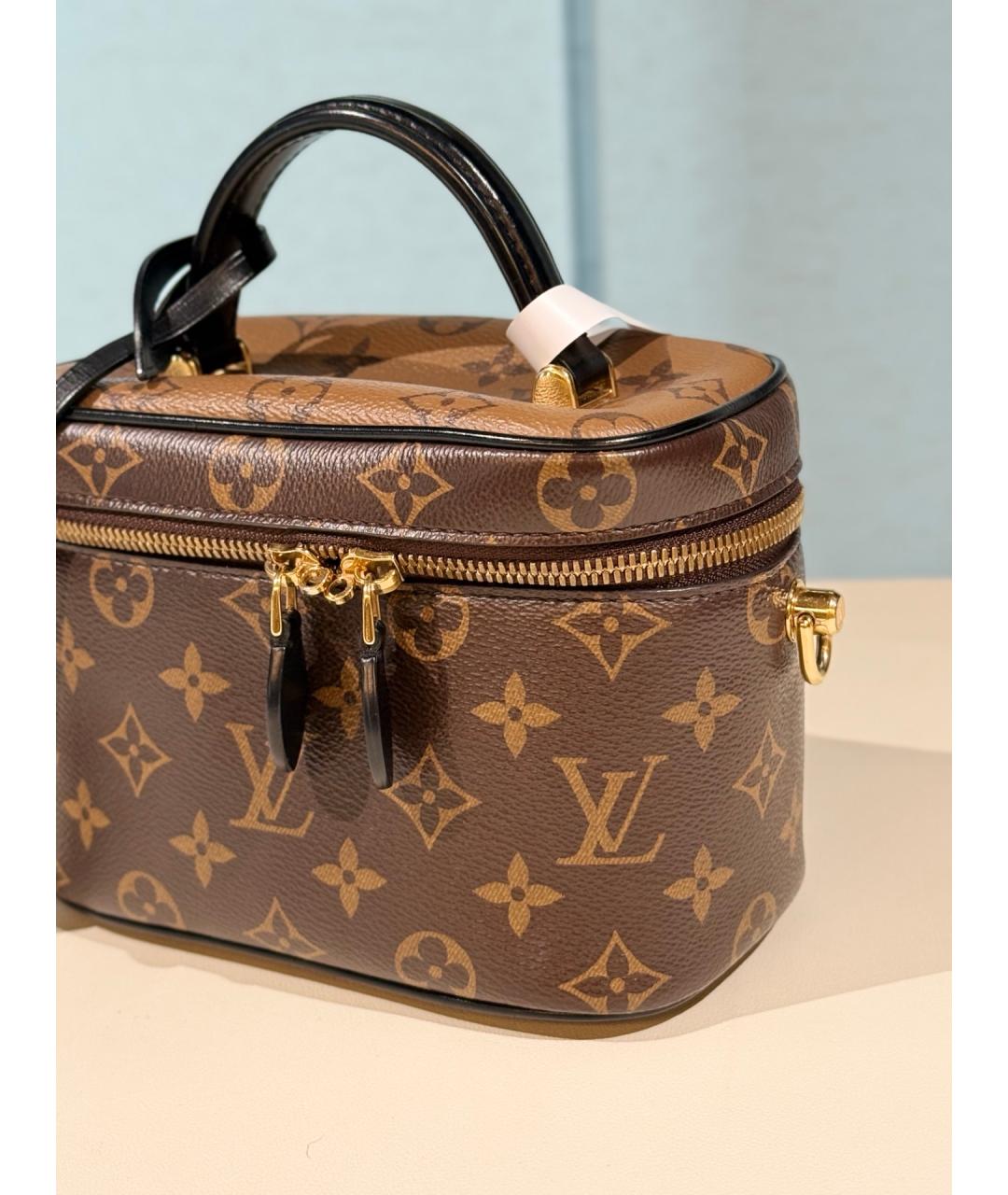 LOUIS VUITTON Коричневая сумка через плечо, фото 3