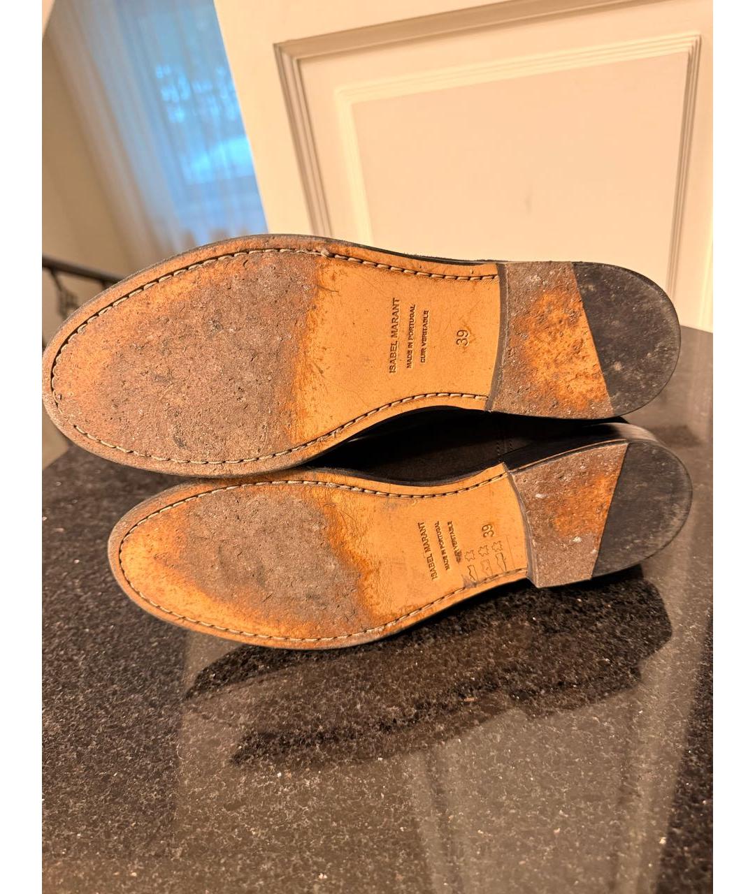 ISABEL MARANT Черные замшевые ботинки, фото 5