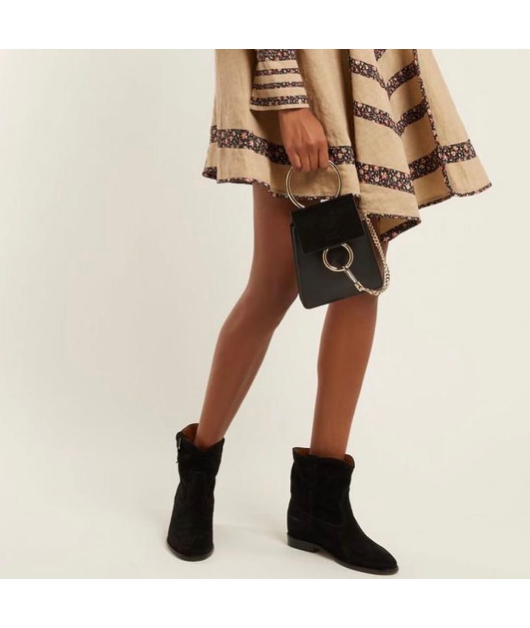 ISABEL MARANT Черные замшевые ботинки, фото 8