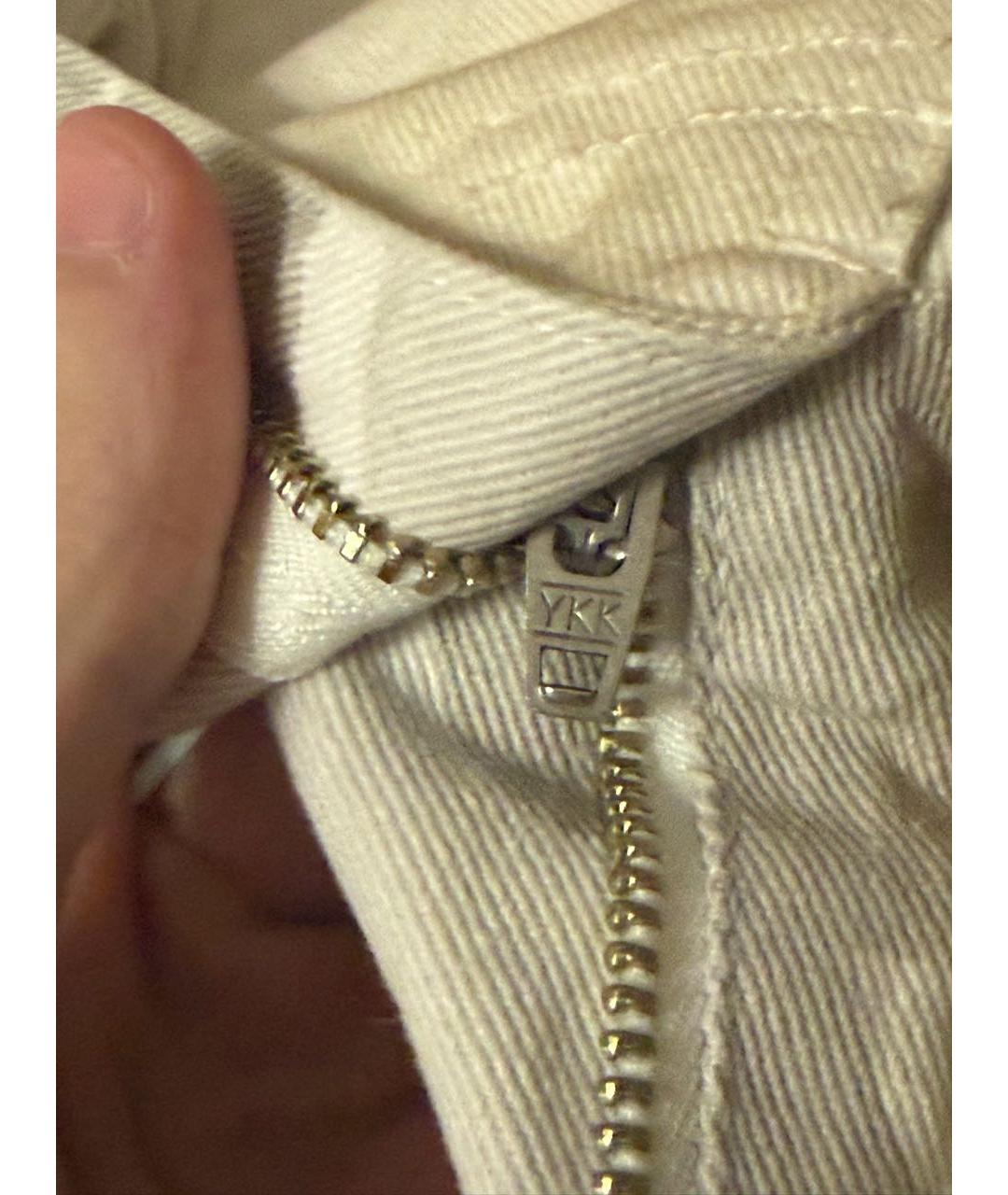 GRAILZ PROJECT G/R Белые хлопковые повседневные брюки, фото 8