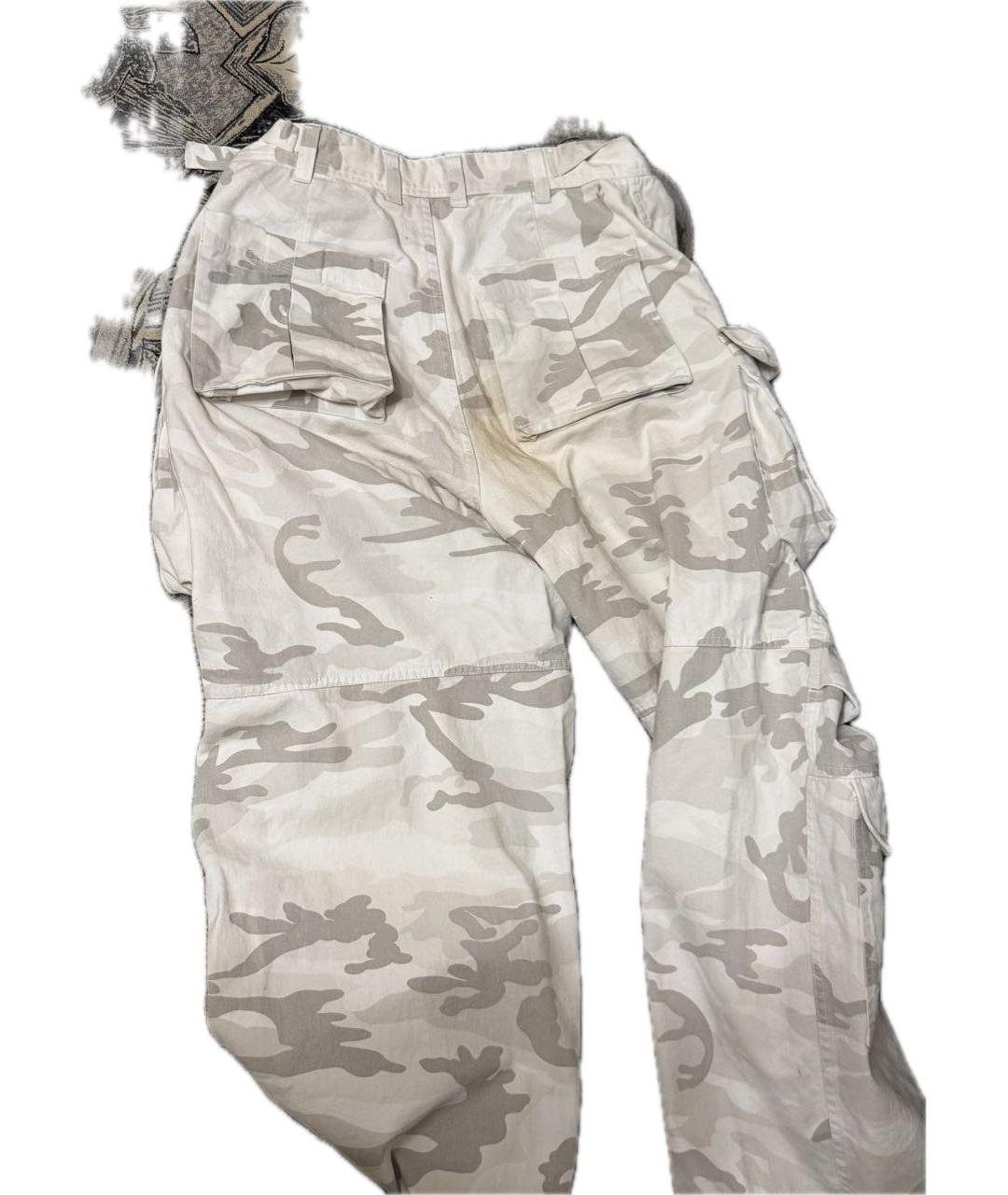 GRAILZ PROJECT G/R Белые хлопковые повседневные брюки, фото 2