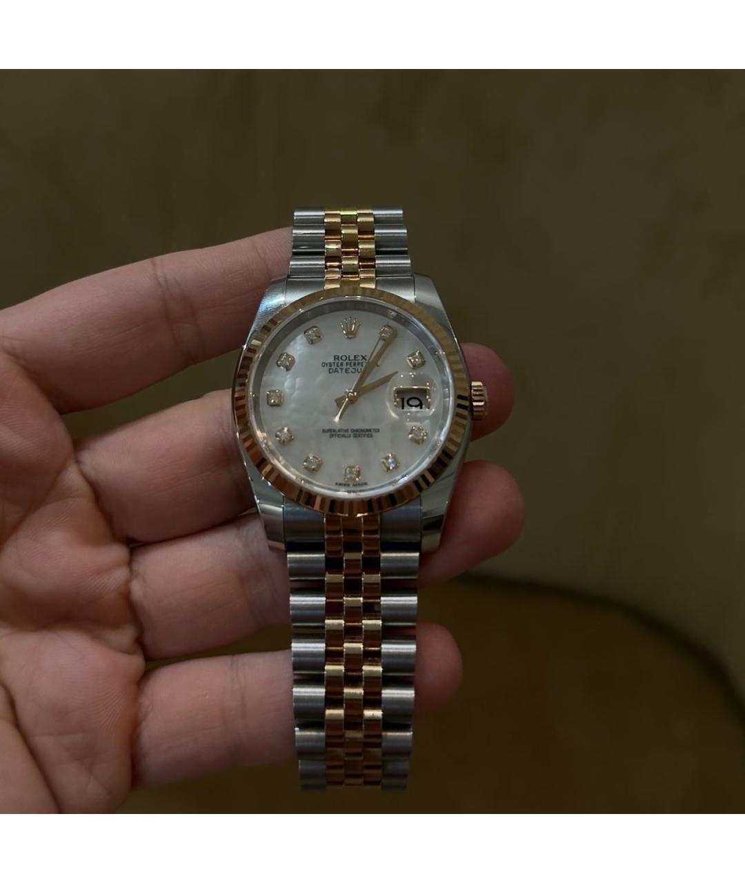 ROLEX Золотые часы из желтого золота, фото 8