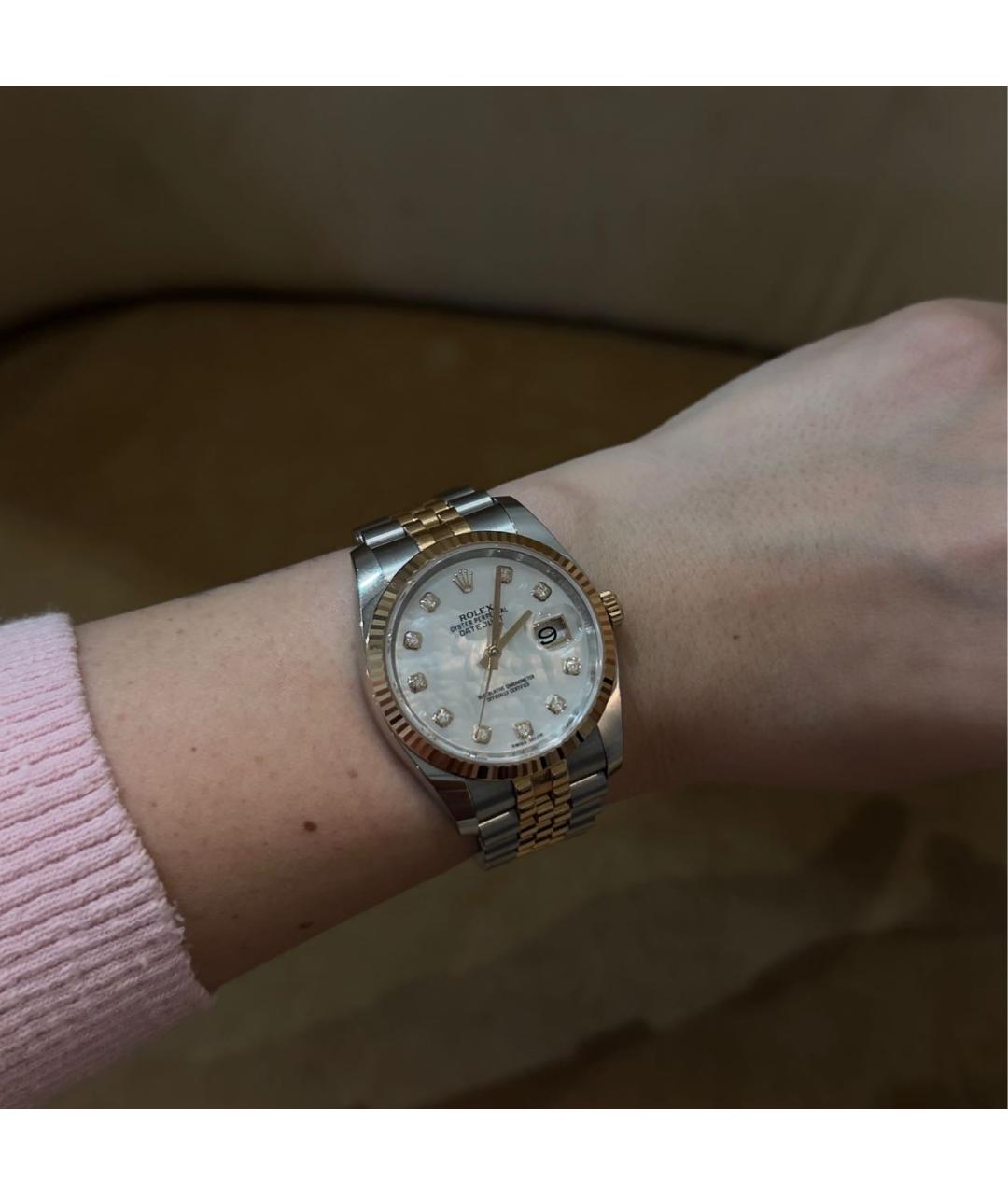 ROLEX Золотые часы из желтого золота, фото 4