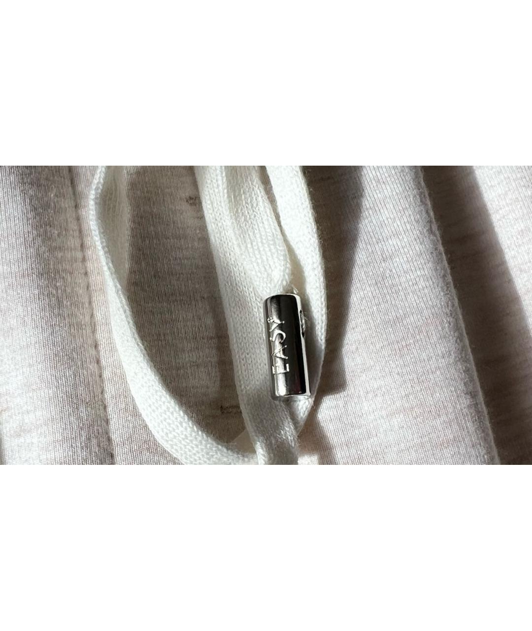 PESERICO Бежевый хлопковый костюм с брюками, фото 8