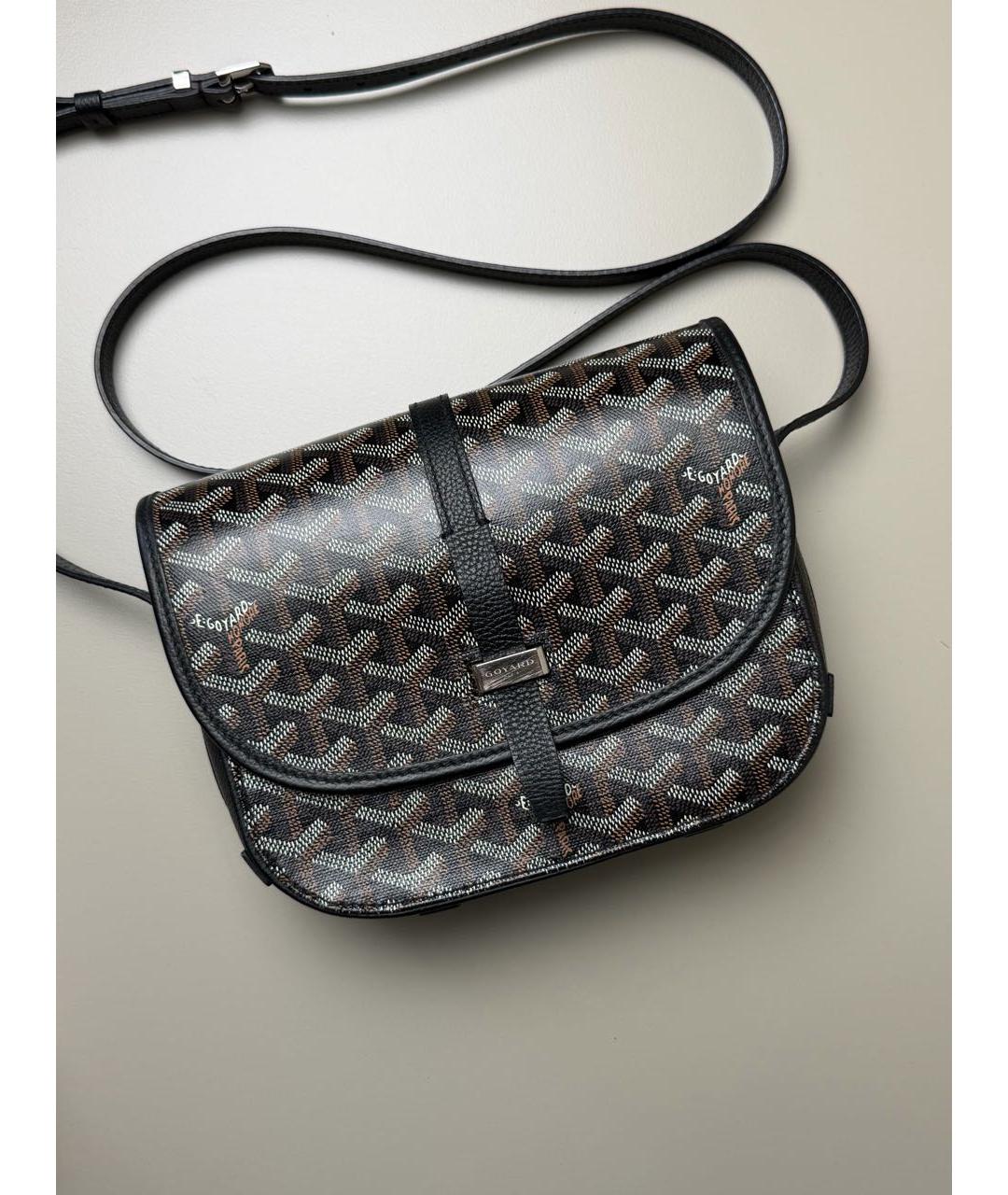 GOYARD Черная сумка на плечо, фото 9