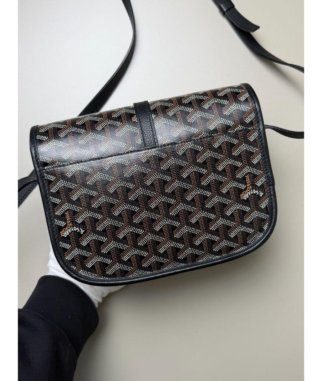 GOYARD Черная сумка на плечо, фото 3