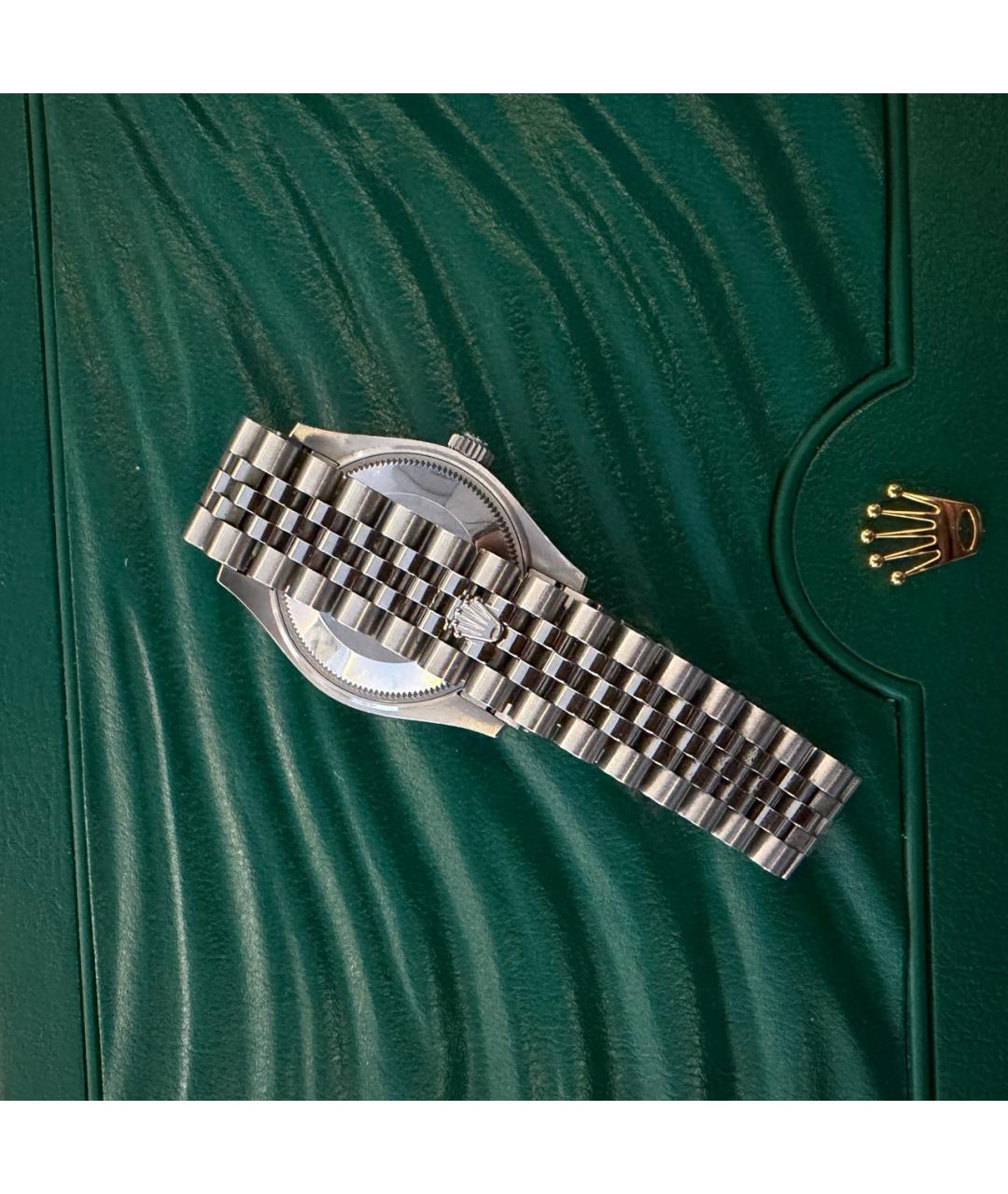 ROLEX Серебряные часы из белого золота, фото 2