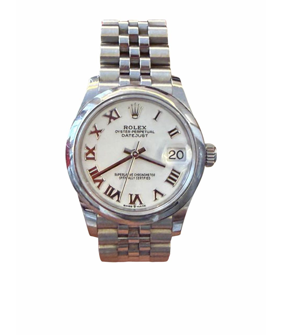 ROLEX Серебряные часы из белого золота, фото 1