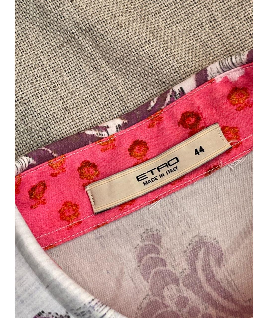 ETRO Хлопко-эластановая рубашка, фото 6