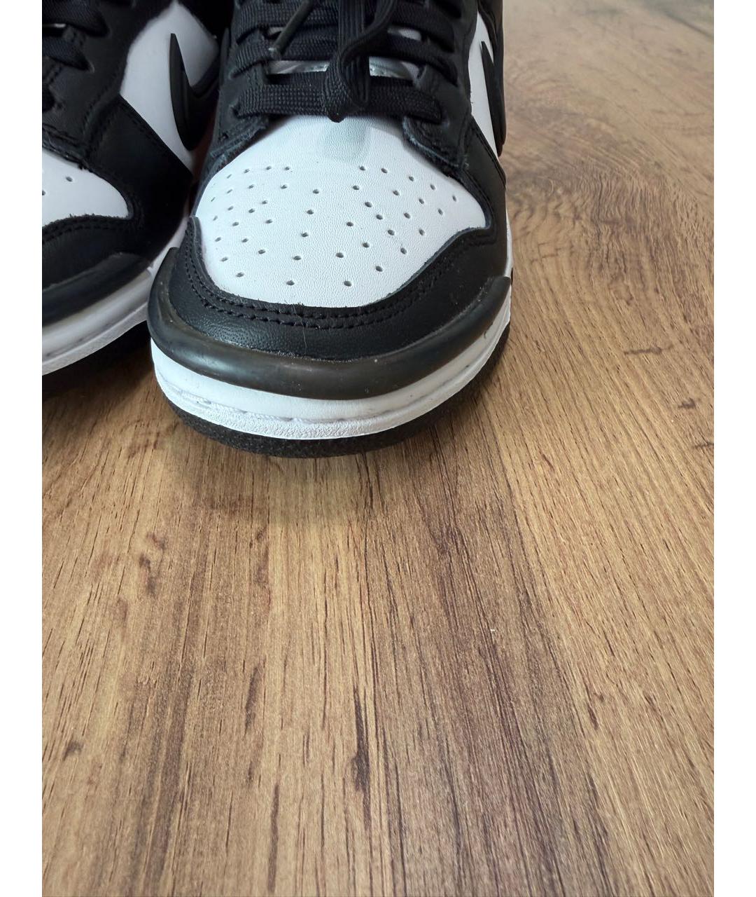 NIKE Белые кожаные кеды, фото 5